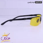عینک آفتابی پلیس الومینیوم مشکی زرد 8539 | police - Image 8