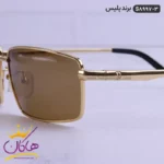 عینک آفتابی پلیس فلزی اورجینال طلایی کد 8997 | police - Image 4