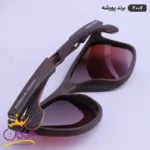 عینک افتابی پورشه قهوه ای اورجینال مدل 4006 - Image 7