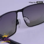 عینک فلزی اورجینال پورشه مشکی AD030 - Image 8