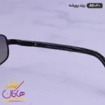 عینک فلزی اورجینال پورشه مشکی AD030 - Image 7