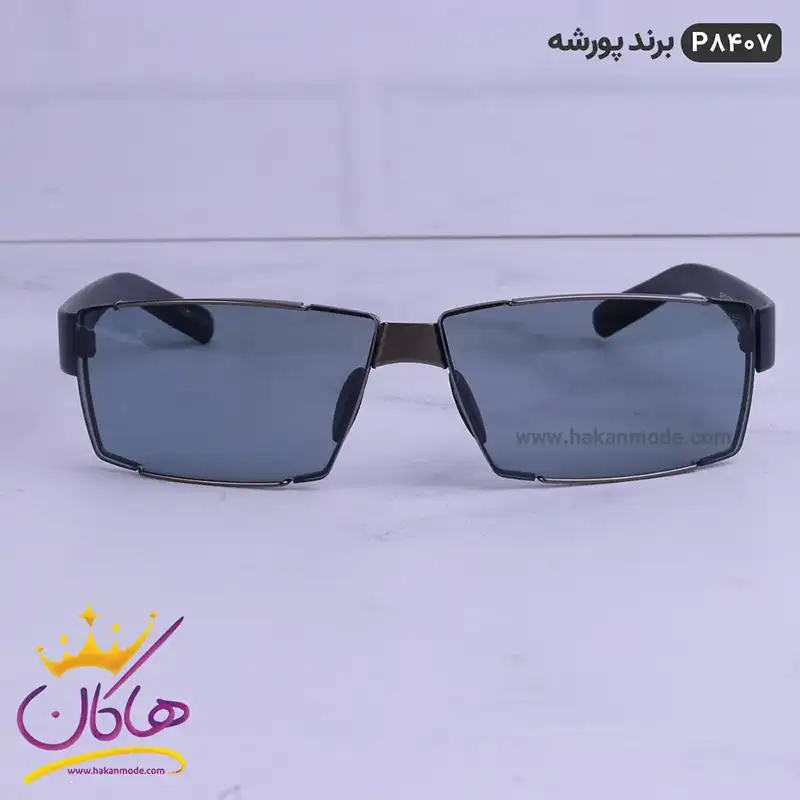 porsche-sunglasses-code-P-84071.webp عینک پورشه اورجینال طوسی سورمه ای مدل 8407 - Image 1