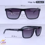 عینک آفتابی مردانه پورشه مشکی P8651/3 - Image 2