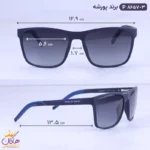 عینک آفتابی پورشه مردانه دودی P8657/3 - Image 2