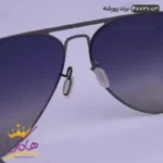 عینک اورجینال پورشه مشکی طوسی مدل 8731 - Image 4