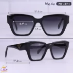 عینک آفتابی پرادا زنانه مدل pr10zv/1 - Image 2
