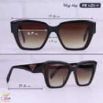 عینک آفتابی پرادا زنانه مدل pr10zv/2 - Image 2