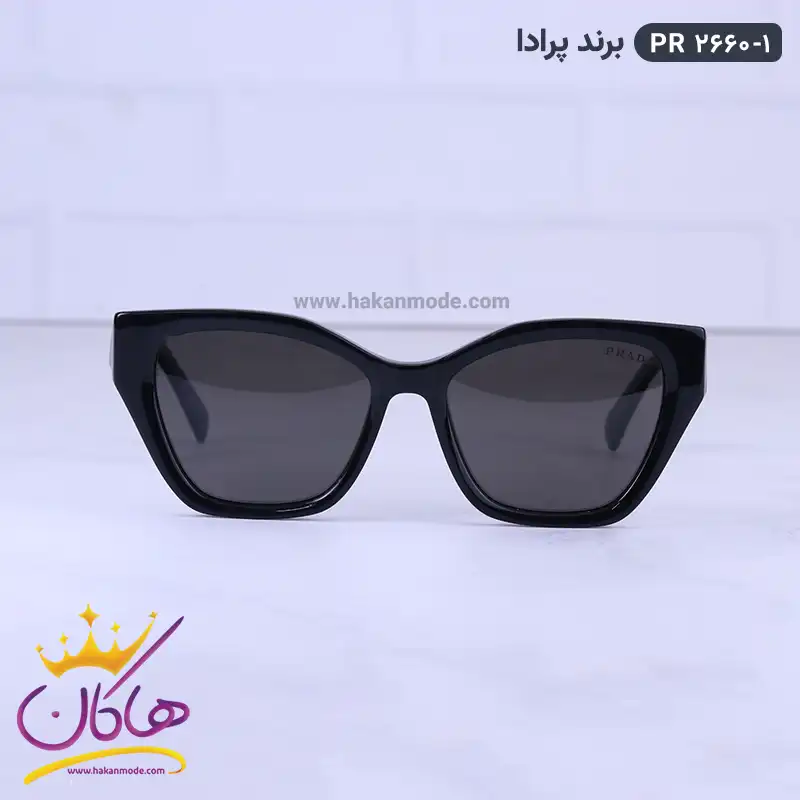 prada-sunglasses-code-PR-2660.11.webp عینک آفتابی زنانه پرادا استیت مشکی PR 2660/1 - Image 1