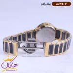 ساعت رادو زنانه سرامیکی مشکی طلایی 8035/2 - Image 2