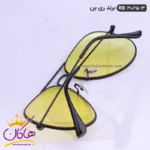 عینک ری بن مشکی زرد اورجینال 3025 - Image 6