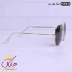 عینک آفتابی ری بن مردانه مدل 3025 طلایی مشکی | Rayban  - Image 8