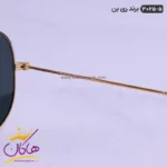 عینک آفتابی ری بن مردانه مدل 3025 طلایی مشکی | Rayban  - Image 6
