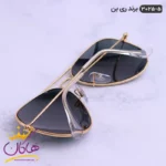 عینک آفتابی ری بن مردانه مدل 3025 طلایی مشکی | Rayban  - Image 3
