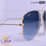 عینک آفتابی ری بن مردانه مدل 3025 آبی | Rayban - Image 4