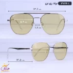 عینک ریبن مردانه شیشه زرد مدل 3724/1 - Image 2