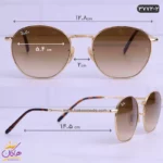 عینک آفتابی ری بن مردانه مدل 3772 قهوه ای | Rayban  - Image 2
