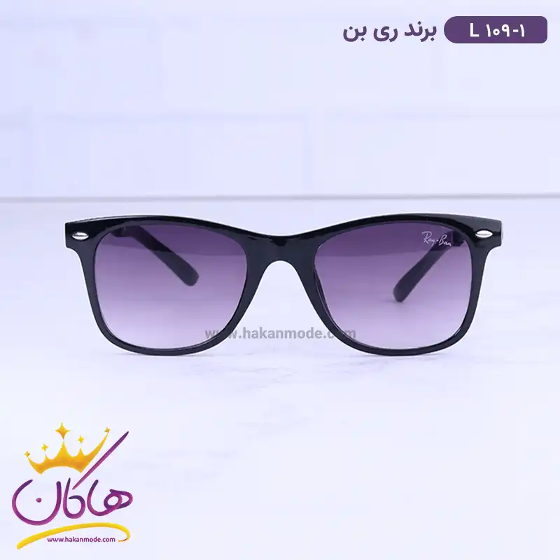 ray-ban-sunglasses-code-L-109.11.webp عینک آفتابی ری بن زنانه مشکی L 109/1 - Image 1