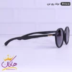 عینک ریبن مشکی شیشه گرد اورجینال 7505 - Image 8