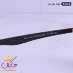 عینک ریبن مشکی شیشه گرد اورجینال 7505 - Image 7