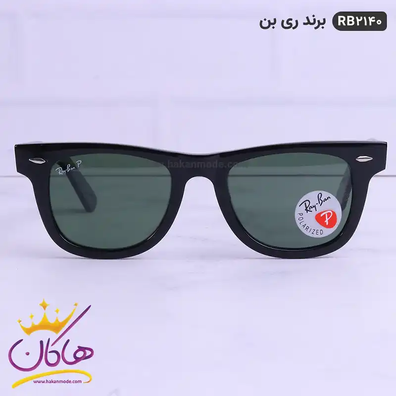 ray-ban-sunglasses-code-RB-2140.31.webp عینک آفتابی ری بن مردانه ویفرر مدل RB2140 - Image 1