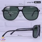 عینک آفتابی ری بن مردانه سبز مدل RB2198 - Image 2