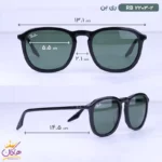 عینک آفتابی ری بن فریم مشکی RB2203/2 - Image 2