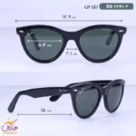 عینک آفتابی ری بن زنانه مدل گربه ای RB2241/2 - Image 2