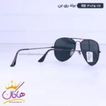 عینک آفتابی ری بن مردانه خلبانی مشکی RB3025/17 - Image 3