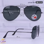 عینک آفتابی ری بن مردانه مشکی RB3026 - Image 2