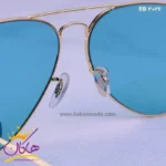عینک شب ری بن مردانه آبی RB3026 - Image 6