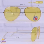 عینک شب ری بن مردانه مدل RB3026 - Image 2
