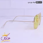 عینک ری بن طلایی زرد اورجینال 3026 - Image 5