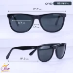 عینک آفتابی ری بن مردانه مشکی RB4412/1 - Image 2