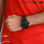 ساعت ریچارد میلر مردانه فلزی اتوماتیک تمام مشکی 220 - Image 6