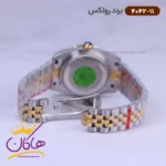 ساعت رولکس زنانه فلزی دیت جاست صفحه آبی 4042/11 - Image 2