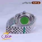 ساعت رولکس مردانه فلزی دیت جاست نقره ای کد 4043/15 - Image 3