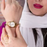 ساعت زنانه رولکس دیت جاست طلایی 4041/6 - Image 2