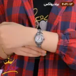 ساعت رولکس زنانه فلزی دیت جاست هولوگرامی 4041/13 - Image 5