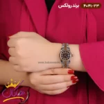 ساعت رولکس زنانه فلزی دیجاست نگین دار 4041/23 - Image 4
