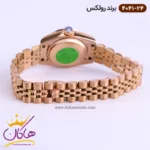 ساعت رولکس زنانه فلزی دیجاست رزگلد 4041/24 - Image 5