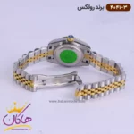 ساعت رولکس زنانه فلزی دیت جاست صفحه مشکی 4041/3 - Image 3