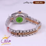 ساعت رولکس زنانه فلزی دیت جاست نگین دار 4041/38 - Image 4