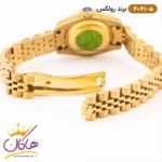 ساعت رولکس زنانه دیت جاست طلایی نگین دار 4041/5 - Image 3