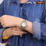 ساعت رولکس زنانه فلزی دیجاست صفحه سفید 4042/1 - Image 4
