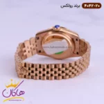 ساعت رولکس زنانه فلزی دیجاست رزگلد 4042/20 - Image 2