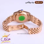 ساعت رولکس زنانه فلزی دیت جاست رزگلد 4042/21 - Image 5