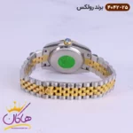 ساعت رولکس زنانه فلزی دیت جاست صفحه مشکی 4042/25 - Image 3