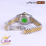 ساعت رولکس زنانه فلزی دیت جاست صفحه مشکی 4042/28 - Image 4