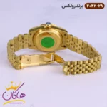 ساعت رولکس زنانه فلزی دیت جاست طلایی 4042/29 - Image 3
