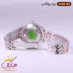ساعت رولکس زنانه فلزی صفحه آبی گلدار 4042/42 - Image 2